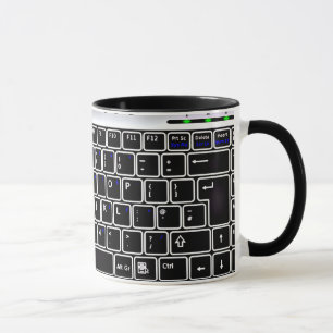 Clavier informatique Conception Café Mug