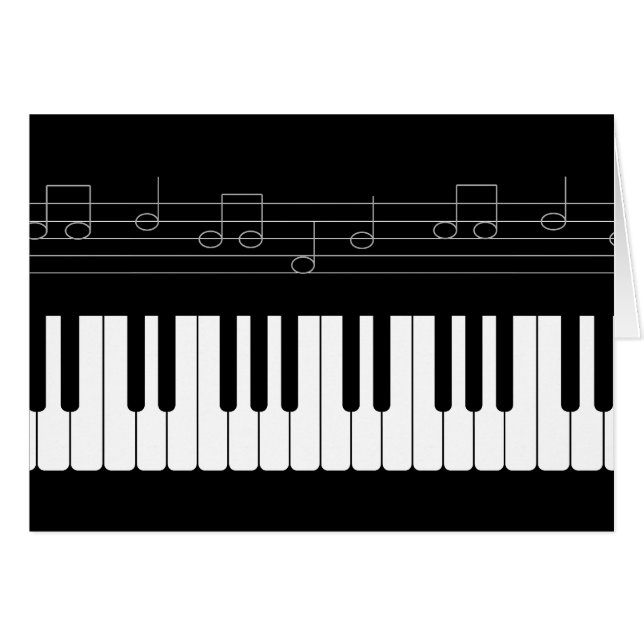 Clavier pour piano (Devant horizontal)