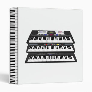 Clavier/synthétiseurs modernes : Classeur fait sur
