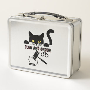 Claw and order metal lunch box
