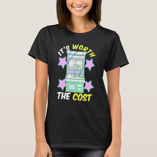 Claw Crane Inspired Toy Crane Related Claw Machine T-Shirt (Front)