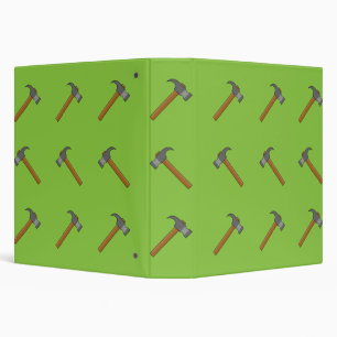 Claw Hammer Cartoon Binder