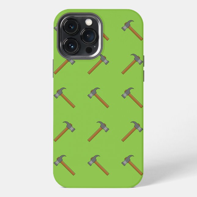 Claw Hammer Cartoon iPhone Case (Back)