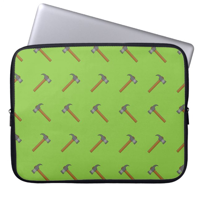 Claw Hammer Cartoon Laptop Sleeve (Front)