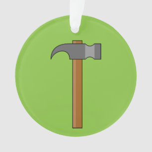 Claw Hammer Cartoon Ornament