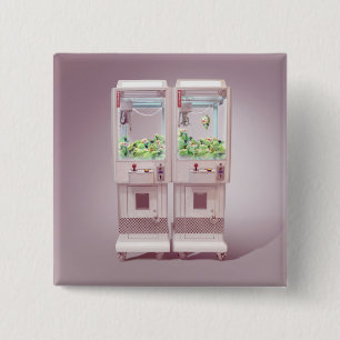 Claw Machine 2 Inch Square Button