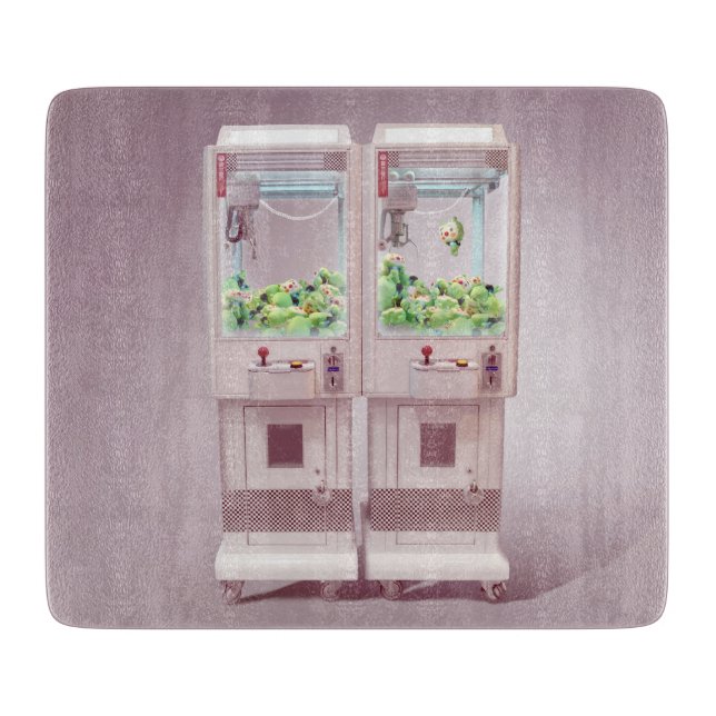 Claw Machine Cutting Board (Front)
