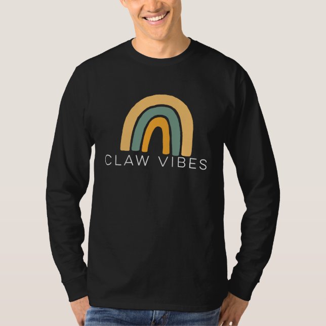 Claw Vibes Summer Beach Basic Hard Seltzer Funny A T-Shirt (Front)