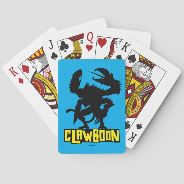 Clawboon Silhouette Playing Cards (Back)