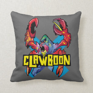 Clawboon Throw Pillow