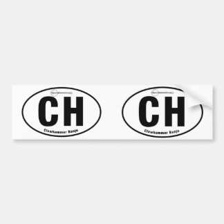 Clawhammer  Banjo Case Sticker