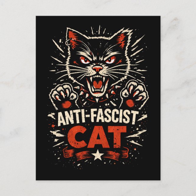 Claws of Resistance Postcard (Front)