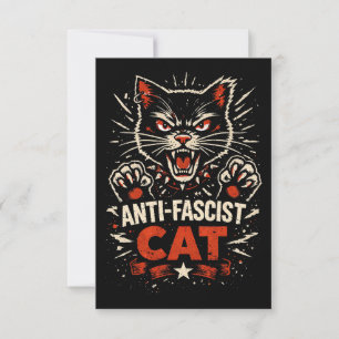 Claws of Resistance Thank You Card
