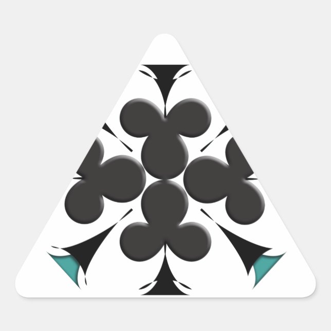 Clay House Triangle Sticker (Front)