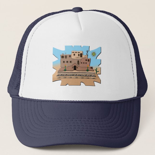 Clay House Trucker Hat (Front)