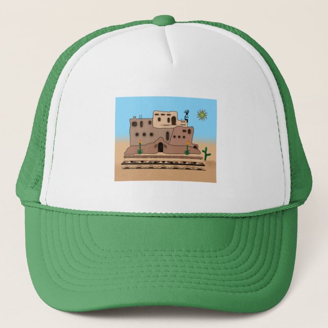 Clay House Trucker Hat (Front)