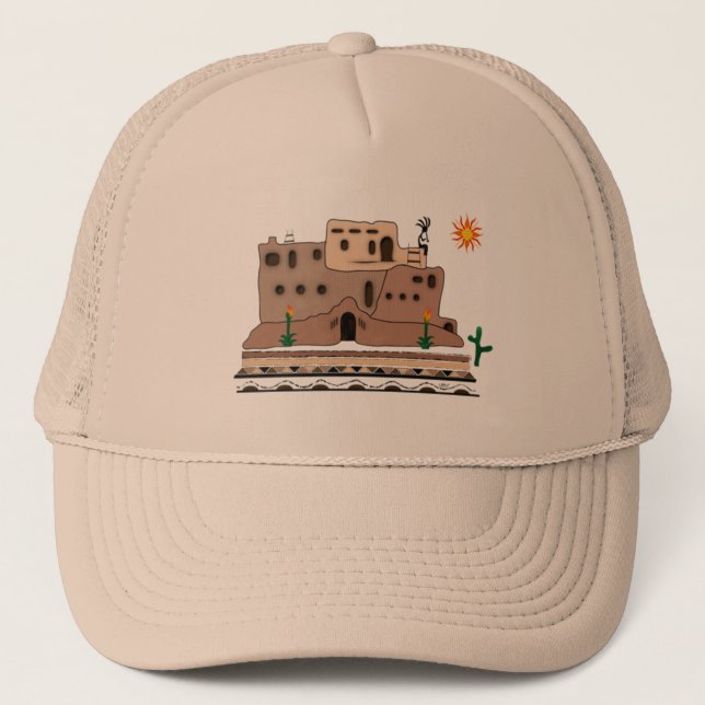Clay House Trucker Hat (Front)