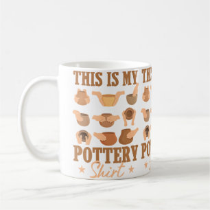 Clay Pottery Artist Coffee Mug