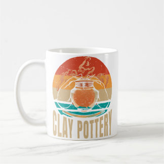 Clay Pottery Retro Coffee Mug