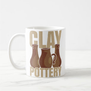 Clay Pottery Retro Coffee Mug