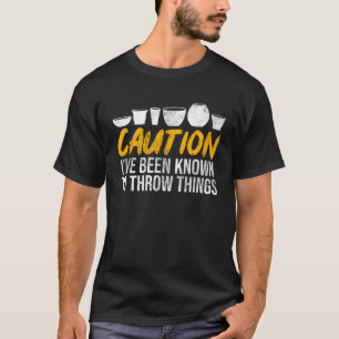 Clay Sculptor Funny Ceramic Artist Pottery Teacher T-Shirt