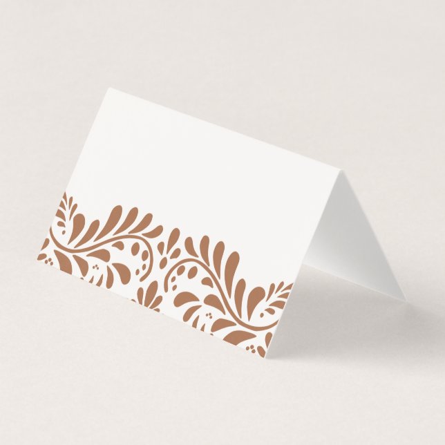 Clay Talavera Tile Fiesta Place Card Table Decor (Front)