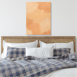 Clay Terracotta Dusk — Warm Desert Sand Canvas Print