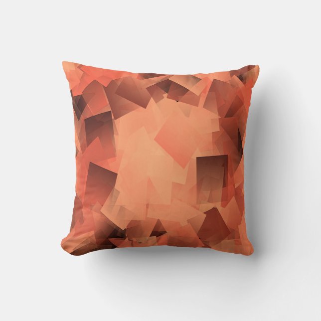Clay..... Throw Pillow (Front)