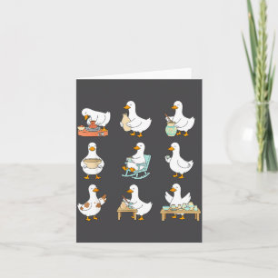 Clay Whisperer T Er Ceramic Silly Goose Making Tte Card