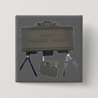 Claymore 2 Inch Square Button