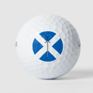 Claymore and Saltire Golf Balls