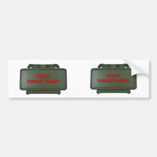 CLAYMORE MINE (2 for 1) Bumper Sticker