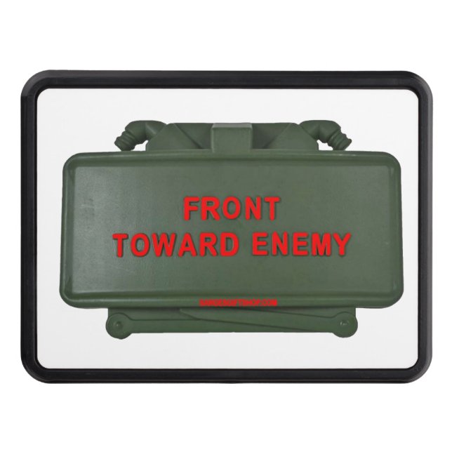 CLAYMORE MINE TRAILER HITCH COVER (Front)