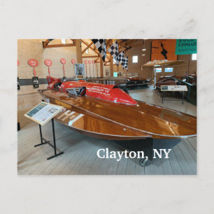 Clayton NY  Postcard