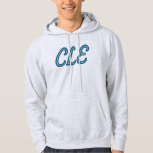 CLE Cleveland Airport Code – Retro Style Travel &  Hoodie