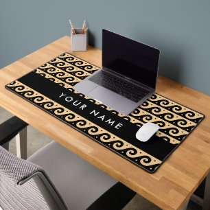 Clé de méandre grecque, Clé de vague, Brown, Votre