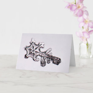 Clé Frosty pour la carte de la Saint-Valentin de m