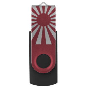 Clé USB Drapeau du soleil levant impérial du Japon, Edo à 