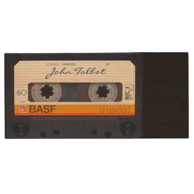 Cassette Audio Rétro. Bande Audio Vintage, Cassette De Musique Des