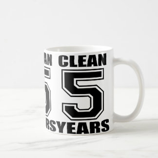Clean 5 Years Coffee Mug Gift Charles Meade