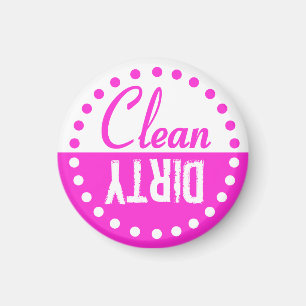 Clean and Dirty Dishwasher Magnet