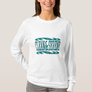 Clean and Serene Inspirational Recovery Quote T-Shirt