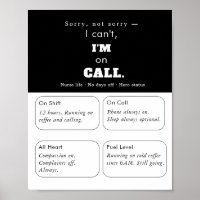 Clean Black & White Clean Wall Art Poster