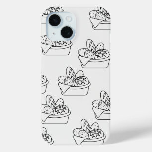 Clean Black & White Simple Phone Case 