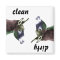 Clean Burro or Dirty Donkey Dishwasher Magnet