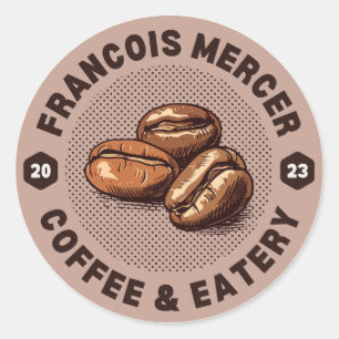 Clean Coffee   espresso yourself   but first coffe Classic Round Sticker