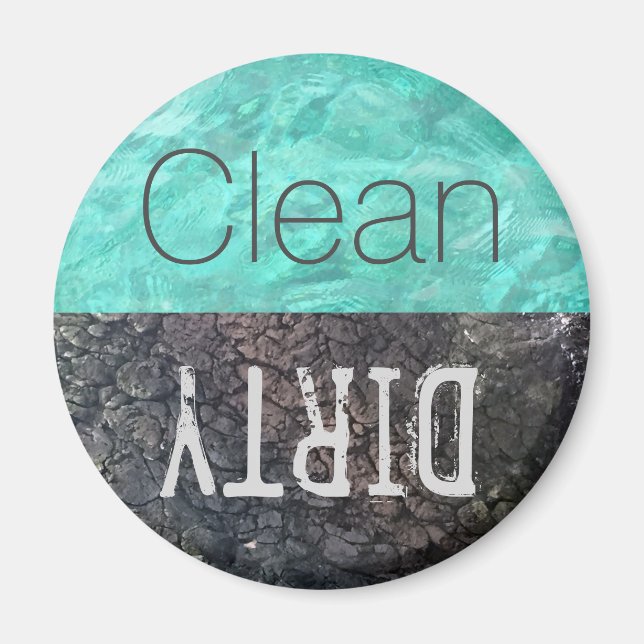 Clean | Dirty Dishes Magnet (Front)