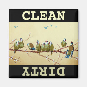 Clean/Dirty Dishwasher Magnet