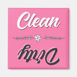Clean Dirty Dishwasher Magnet