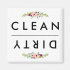CLEAN / DIRTY Dishwasher Magnet